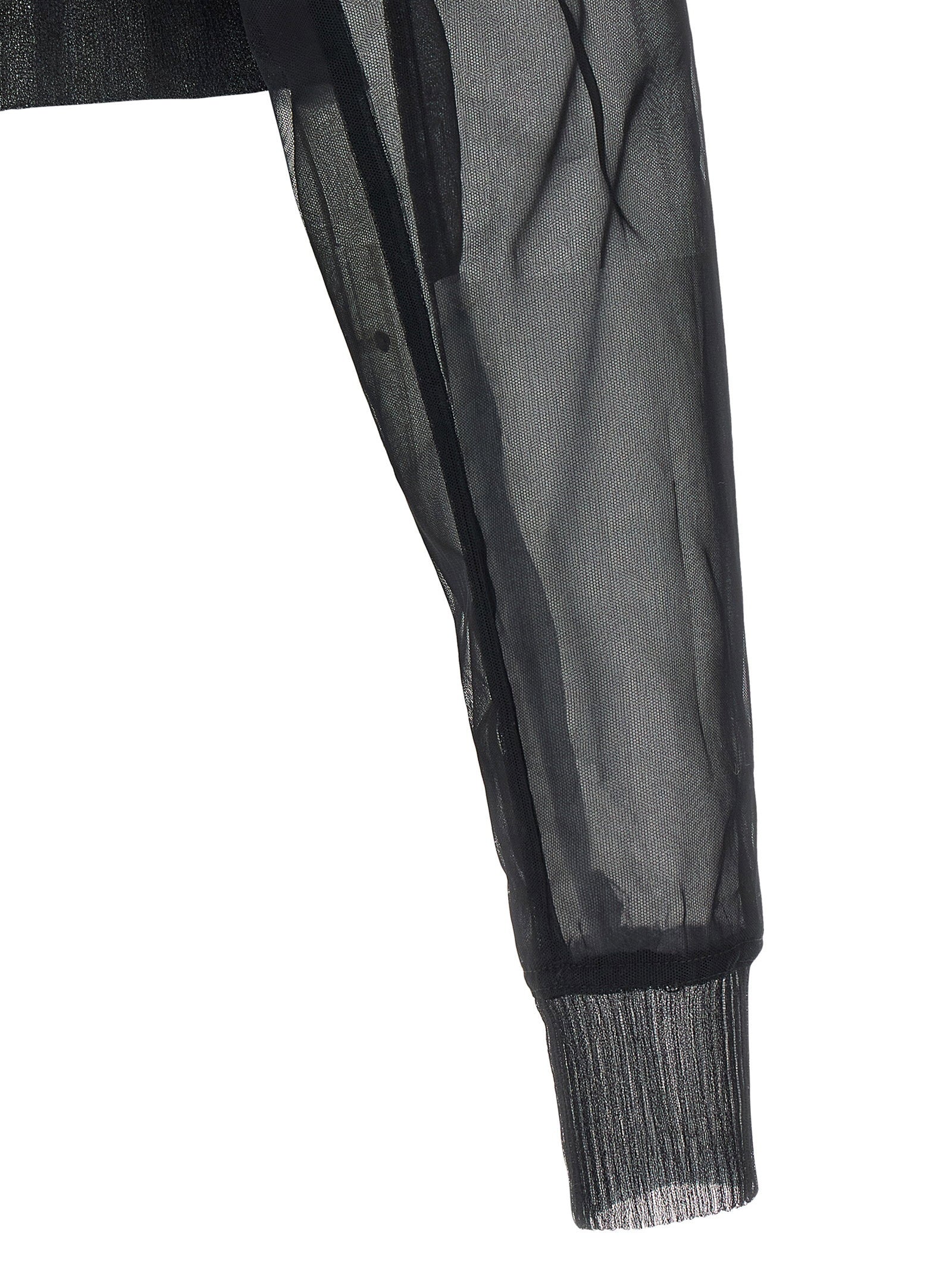 Rick Owens Dracucollar Cropped Bomber Jacket