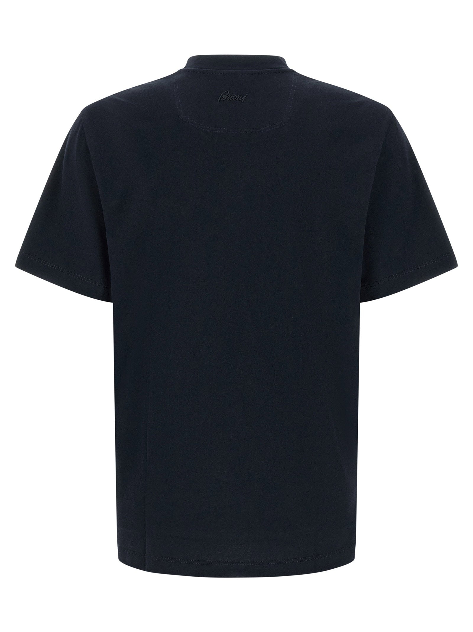 Brioni Logo Embroidery T-shirt