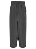 Ami Paris Mélange Wool Pants