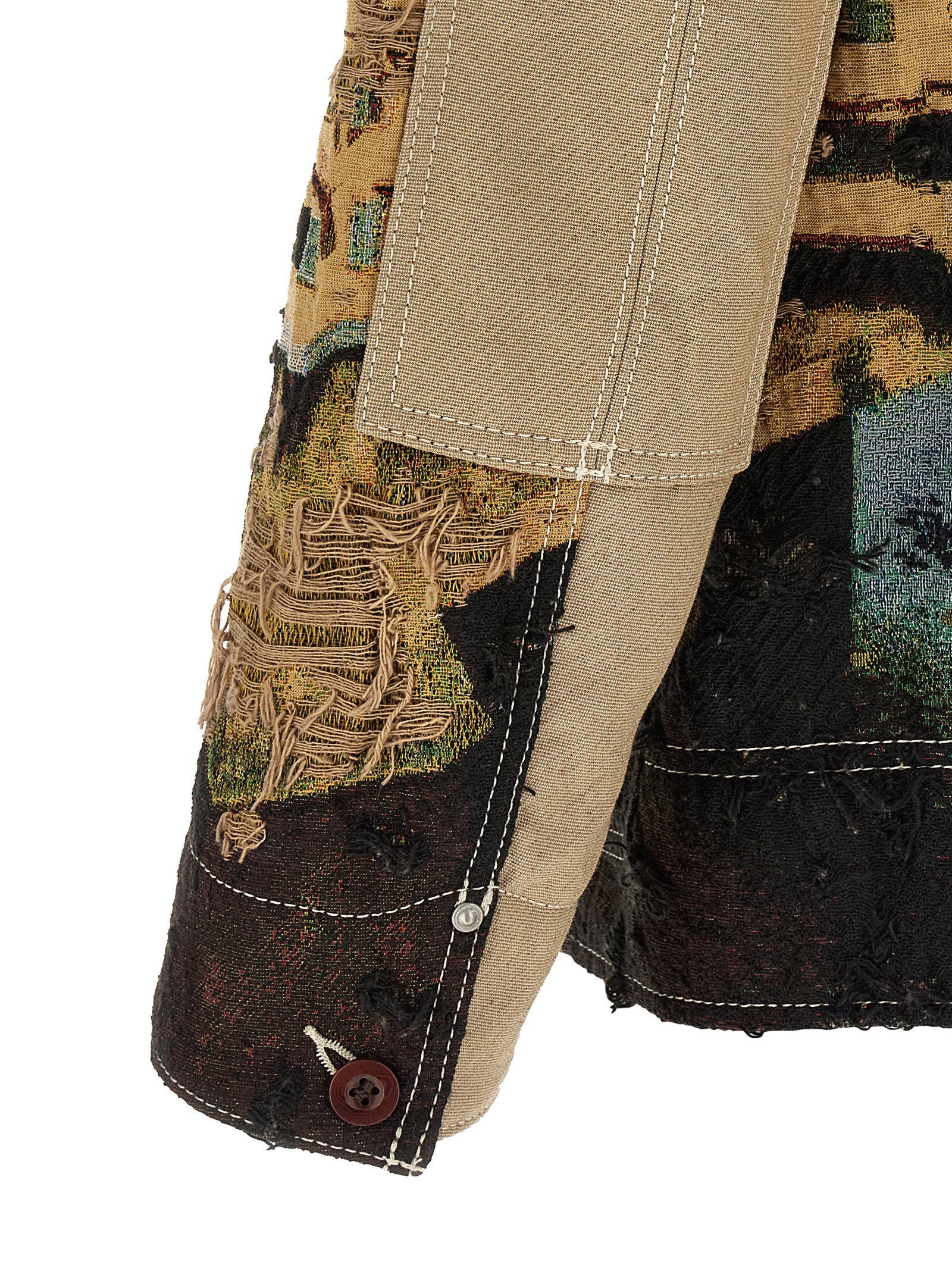 Junya Watanabe Jacquard Square Jacket