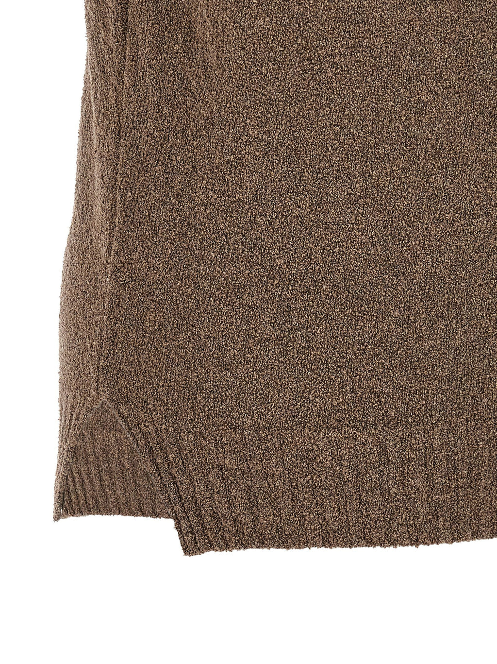 Ma'ry'ya Bouclé Cotton Polo Shirt