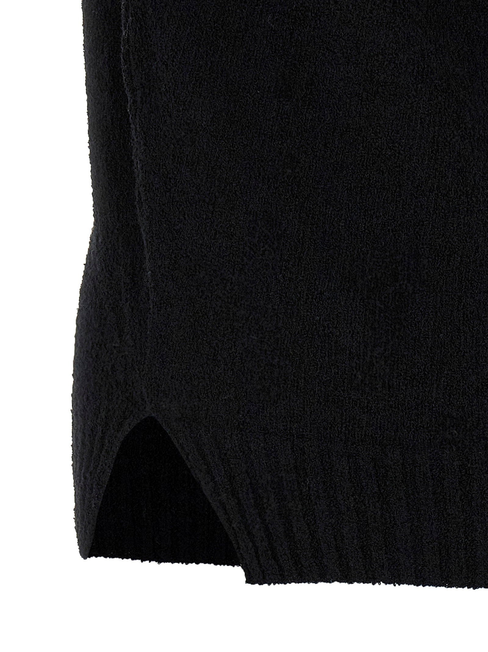 Ma'ry'ya Bouclé Cotton Polo Shirt