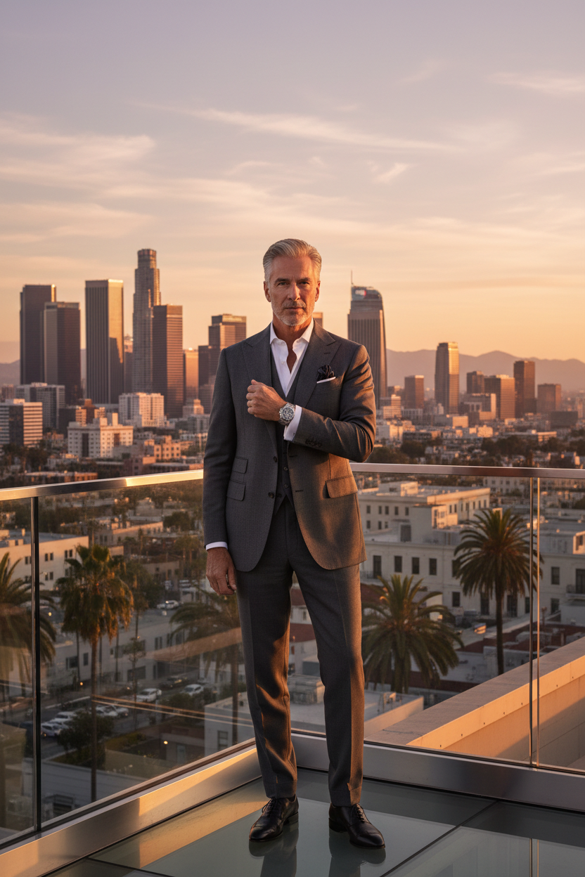 Man wearing Titanium Grand Complication in Los Angeles