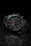 Black Ceramic Tourbillon Flyback watch product shot